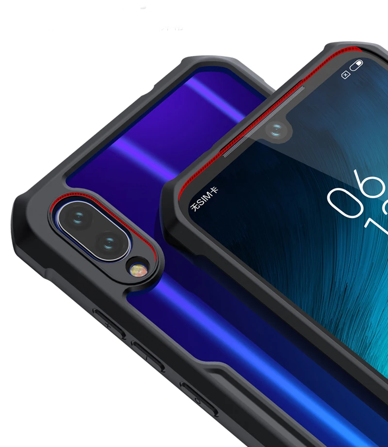 Для Xiaomi Redmi Note 7 Pro Чехол для телефона XUNDD подушки безопасности противоударный прозрачный PC+ TPU бампер задний Чехол для Redmi Note 7 Чехол Coque
