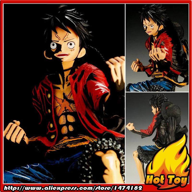 100% оригинальная Коллекционная Фигурка bansoon KING OF ARTIST KOA-Monkey D. Луффи (цветная версия)