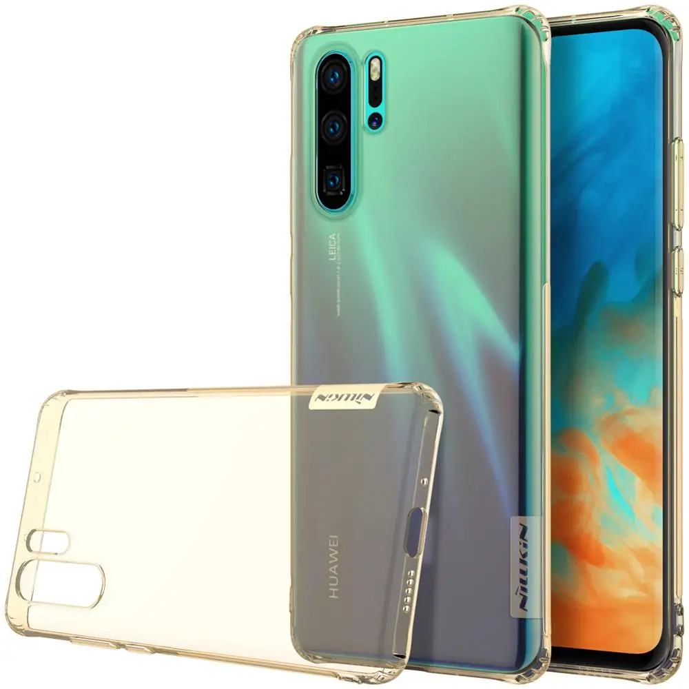 Чехол Nillkin для huawei P30 Pro, серия Nillkin, прозрачный мягкий чехол из ТПУ для huawei P30 Pro P30Pro P30 Lite, чехол - Цвет: Коричневый