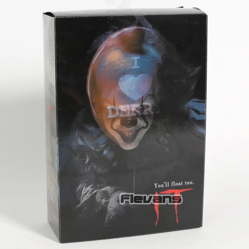 NECA фильм ужасов Стивен Кинг это Pennywise Джокер клоун классический канализационная сцена Pennywise набор аксессуаров ПВХ фигурка игрушка