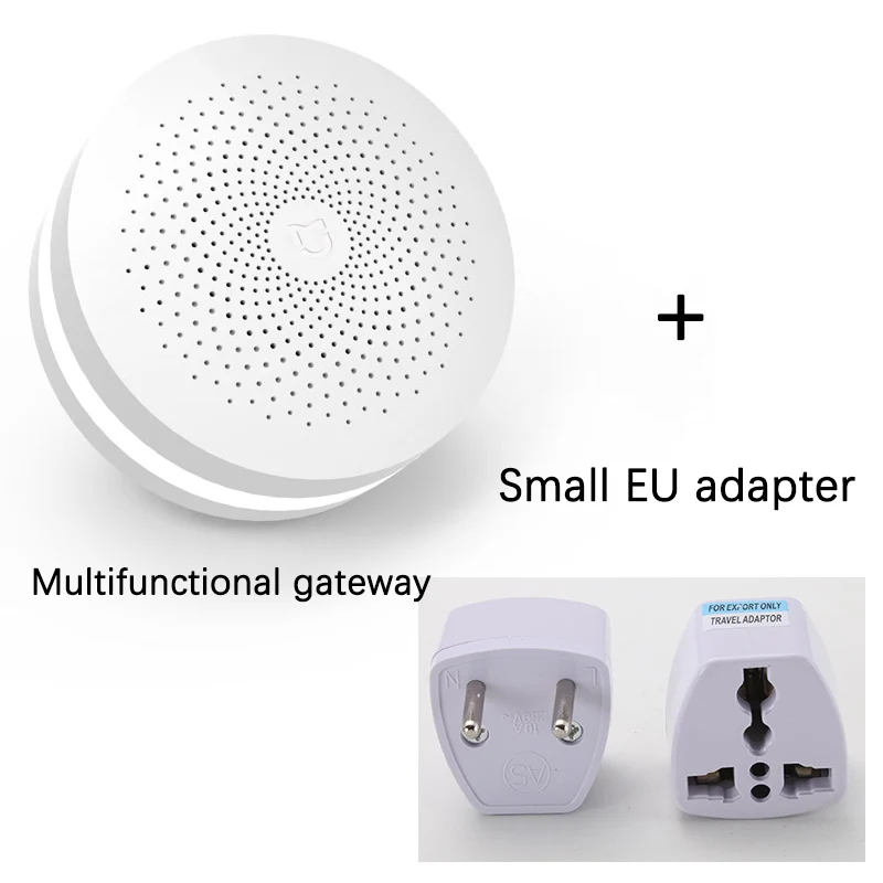 Mijia gateway-S EU Xiao mi jia Многофункциональный шлюз 2 Xiao mi умный дом Zigbee WiFi умные устройства mi Home приложение пульт дистанционного управления RGB Ночной светильник - Цвет: Mijia gateway-S EU