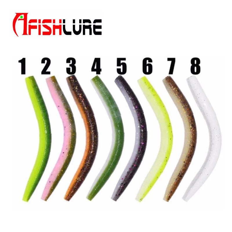 Силиконовая рыболовная приманка 6 5 г100 мм 8 шт. AR24|texas rig|fishing lure softfishing |