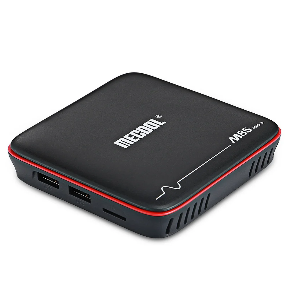 ТВ-приставка Mecool M8S PRO W 2 4G с голосовым управлением Android 7.1.1 Amlogic S905W Гб RAM 16 ROM