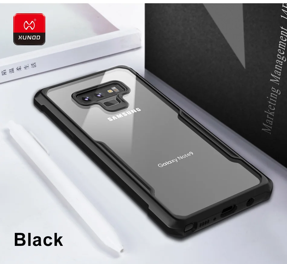 Luxury Transparent Back Case For Samsung Galaxy Note 8 9 10 S10 E S9 S8 Plus S20 Ultra Phone 360 Shockproof Cover Silicone Cases | Мобильные