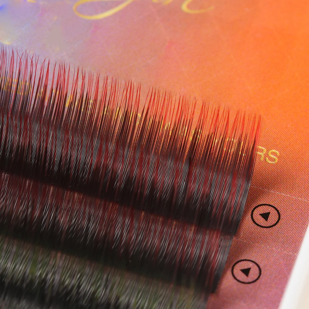 Накладные ресницы 8 13 мм 12 рядов/лоток 5 цветов|handmade false eyelashes|false eyelasheseyelash extension |