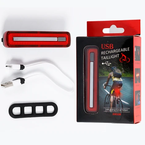 WEST BIKING велосипедный USB Перезаряжаемый задний светильник водонепроницаемый 360 Вращающийся велосипедный сигнальный фонарь мощный светодиодный велосипедный безопасный задний светильник - Цвет: red