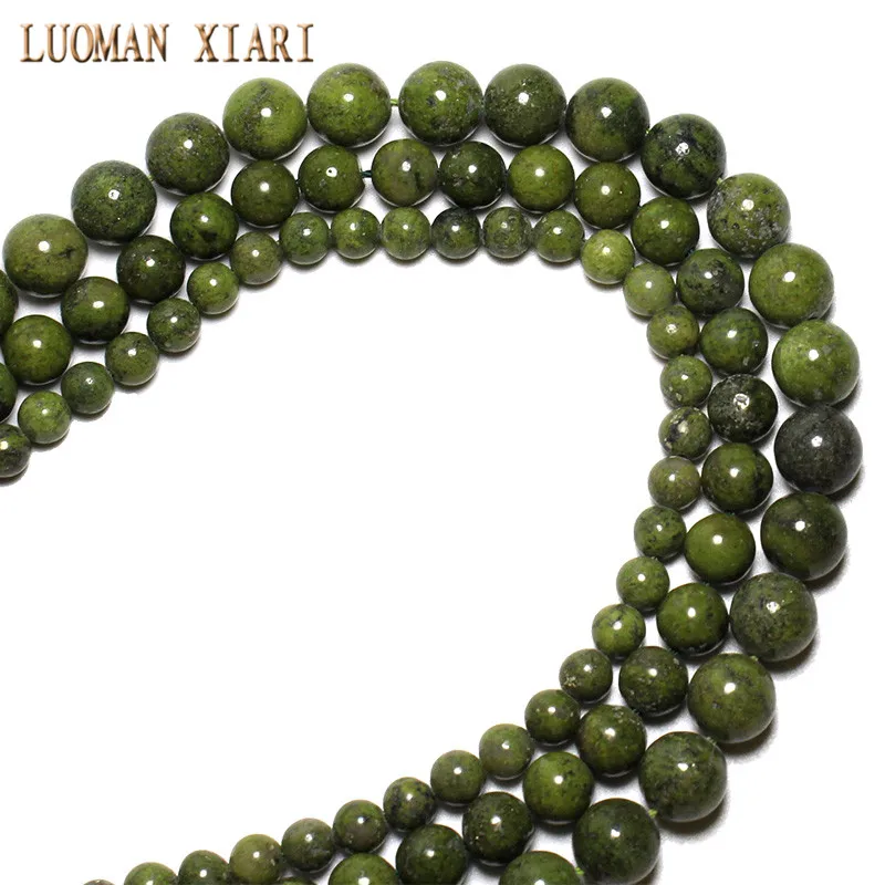 Топ белый с зеленым Lapis Lazuli содалит Натуральный Камень Круглые бусины для изготовления ювелирных изделий агат 6/8/10/12 мм браслет нитка "сделай сам"