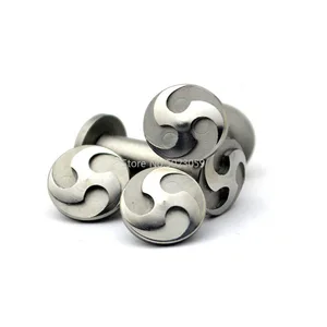 2 пары, острые винтовые ножи сделай сам с ручкой, вихревая заклепка, острый цветок сливы, 12 размеров, прямой складной нож