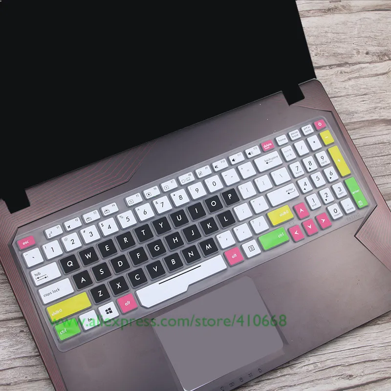17 3 дюймов чехол для клавиатуры ноутбука протектор Asus Rog Strix GL553vw GL553VE GL53 FX53VD FX53VW ZX53VD