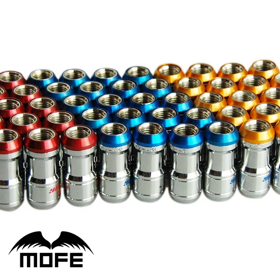 Оригинальный логотип mofe 1 5 P1.5 стальные стопорные гайки для автомобильных колес с