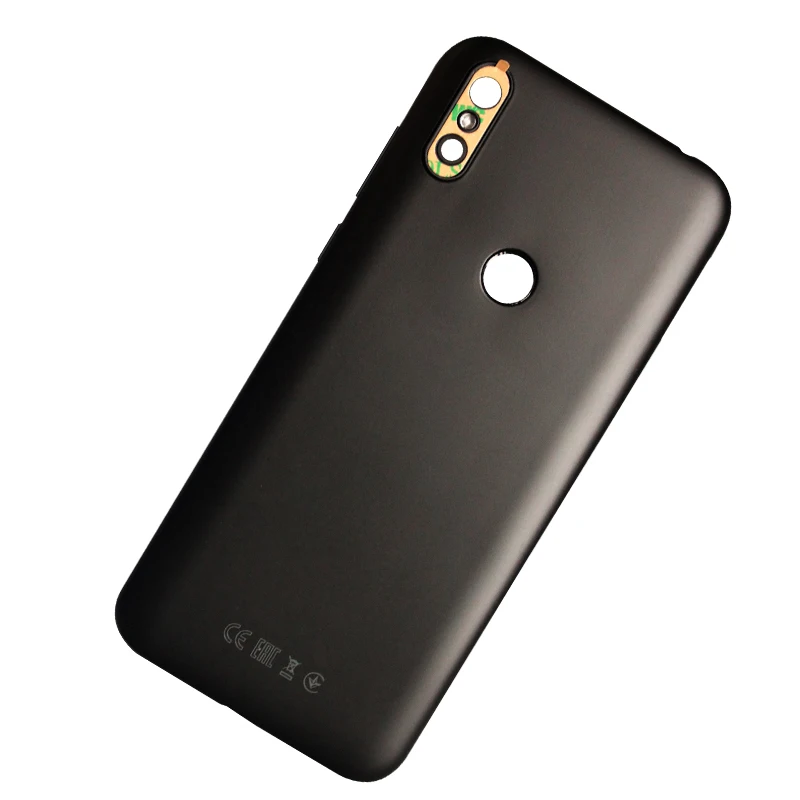 Черный DOOGEE Y8 чехол для батареи Хорошее качество Прочный чехол для задней панели Аксессуары Для DOOGEE Y8 мобильный телефон - Цвет: Черный