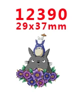 PR-12390 Наборы для творчества Герой мультфильма с плоской задней частью Плоские наклейки 30 штук. PR-12377-12340 - Цвет: PR-12390