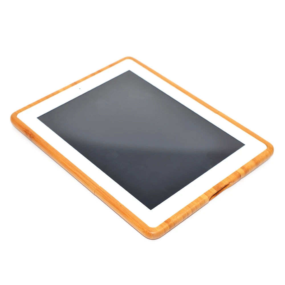 Защитный бамбуковый чехол Techase для планшета iPad 2 3 4 Противоударная деревянная
