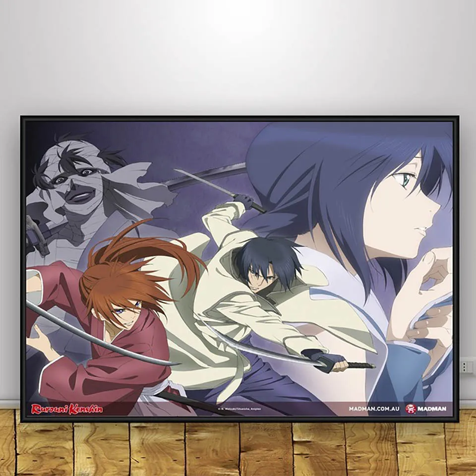 5d алмазная настенная живопись Diy Ручная работа Rurouni Kenshin картина вышивка