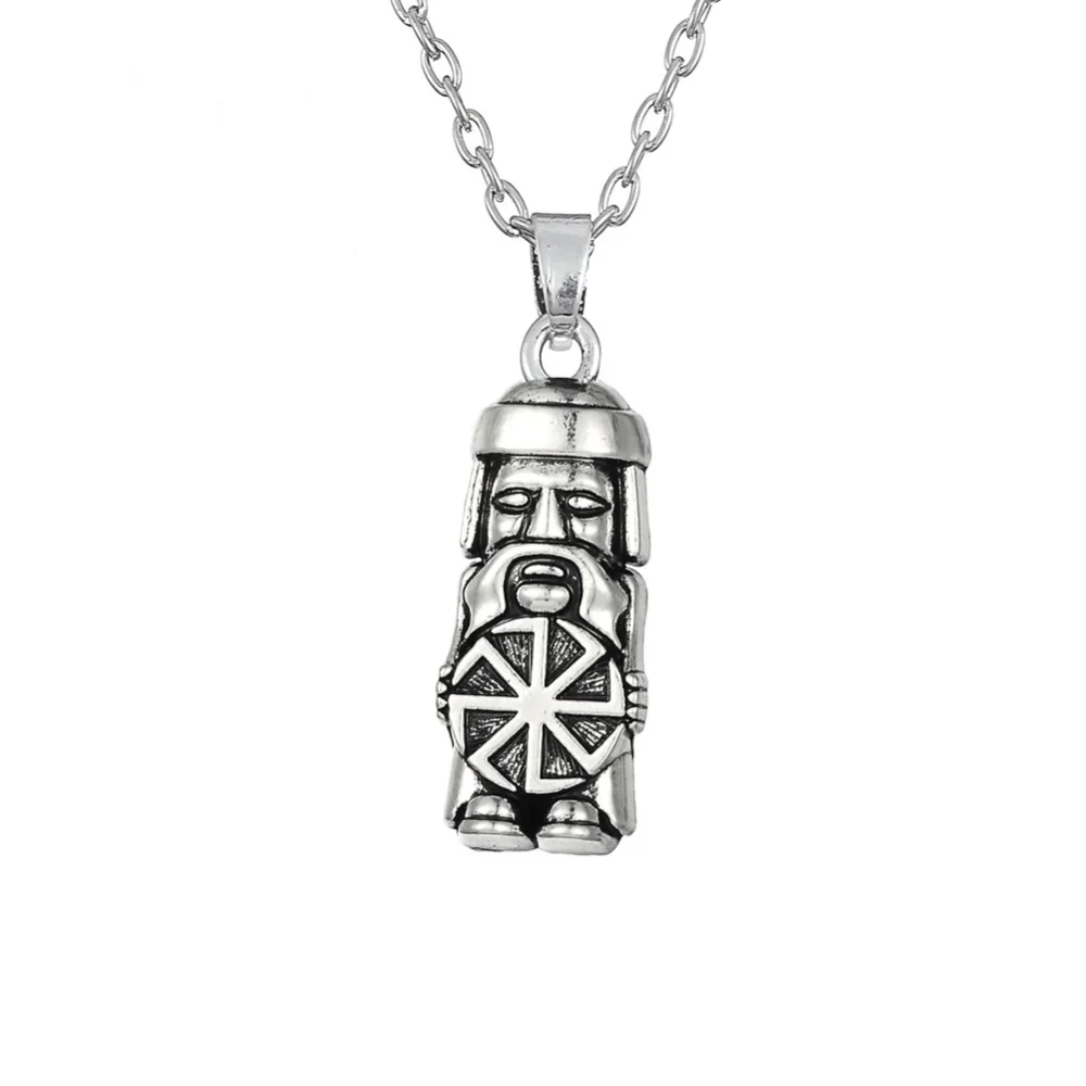 Винтажные славянские бусы Domovoi Greybeard Мужская подвеска амулет талисман|amulet