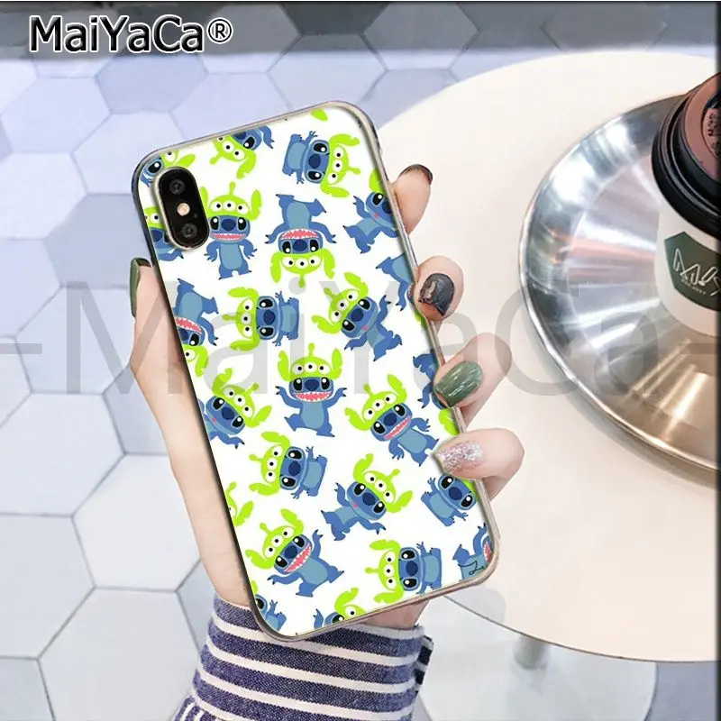 MaiYaCa милый мультфильм Лило Ститч Новое поступление Мода на продажу чехол для телефона для iphone 11 pro 8 7 66S Plus X 10 55S SE XR XS MAX