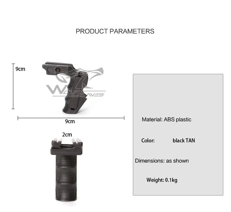 Наружная рукоятка Foregrip G un аксессуары для рукоятки с направляющей 20 21 см|Рукоятки|