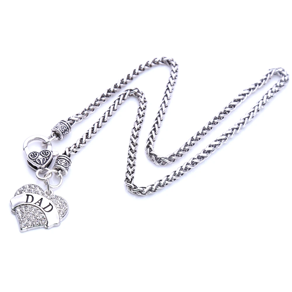 Новое Прибытие ПАПА сердце ожерелье | Украшения и аксессуары