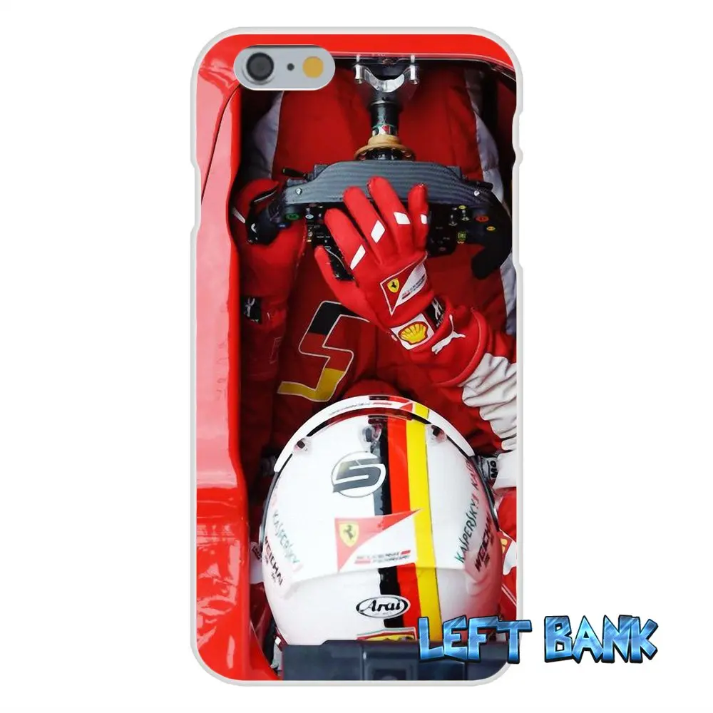 Для Samsung Galaxy A3 A5 A7 J1 J2 J3 J5 J7 2015 2016 2017 Sebastian Vettel Scuderia Ferrari Мягкий силиконовый чехол|case
