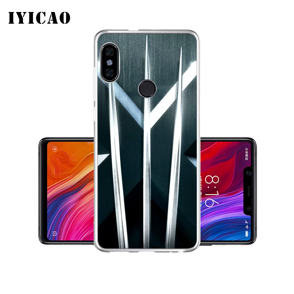 IYICAO X Мужской мягкий силиконовый чехол для телефона Xiaomi Redmi 4A 5A 6A Note 7 6 5 Pro Plus 4X Prime |