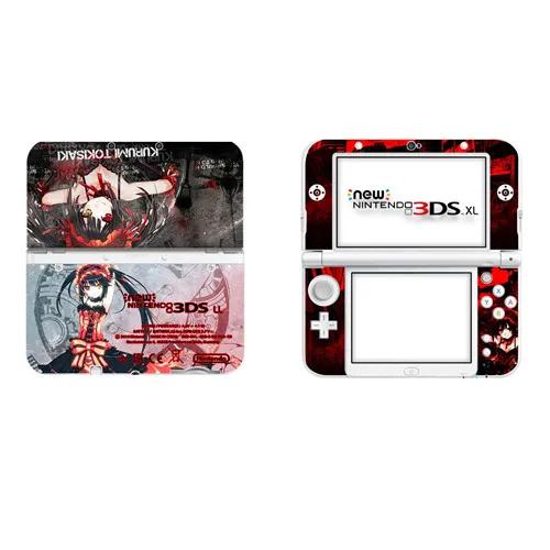 DSLL0303 Аниме милые девушки виниловая наклейка кожи Стикеры для нового 3DS XL LL шкуры Стикеры s для нового 3dsll Винил Защитная Наклейка - Цвет: DSLL0303