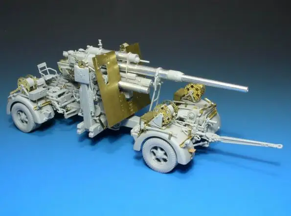 1/35 травочных листов для немецкого оружия Второй мировой войны 88 мм большой набор