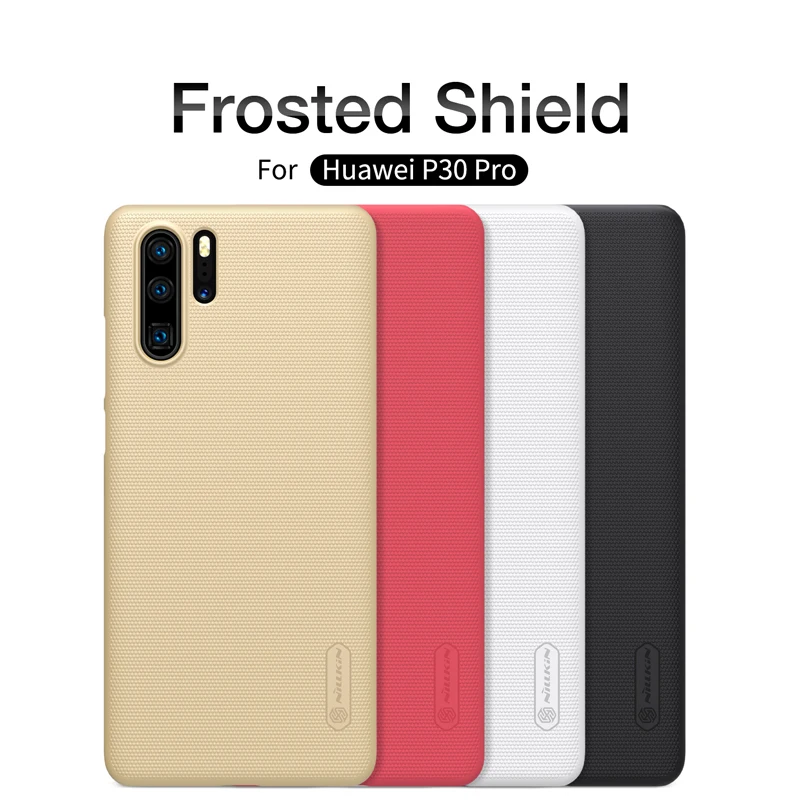Huawei P30 Pro Чехол Nillkin Frosted Shield PC Пластиковый жесткий чехол для P40 Lite Обложка|Бамперы| |