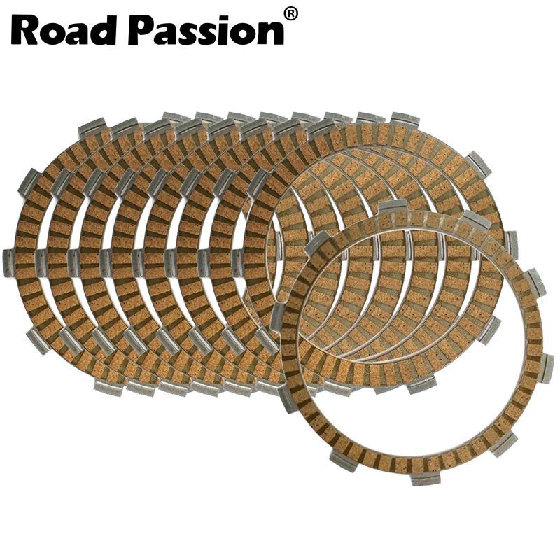 

Road Passion 9pcs Motorcycle Clutch Friction Plates Kit For HONDA CB600F CB600 CB F CBR600 CBR 600 F2 F3 SJR SE CBR600F2