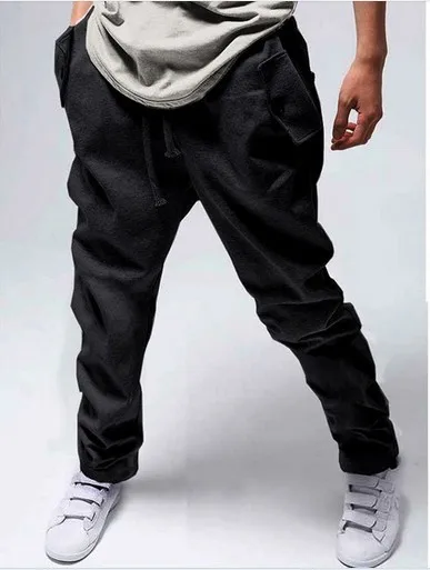2015 Hot Men's Outdoors Sports Harem Baggy Sweatpants moletom Pants mens Joggers hip hop bandana Trousers Drop shipping K309 | Мужская