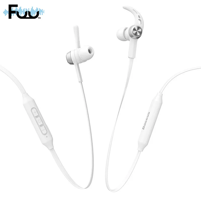 Беспроводные bluetooth наушники FUU Sound спортивные для бега с микрофоном гарнитуры iPhone