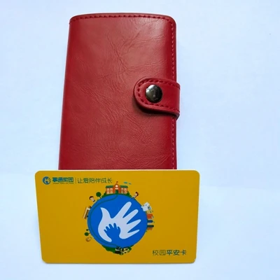 red with hasp Винтажный Мужской Женский кредитный держатель для Карт RFID алюминиевый бизнес один ящик держатель для карт s искусственная кожа Crazy Horse дорожный кошелек для карт - Цвет: red with hasp