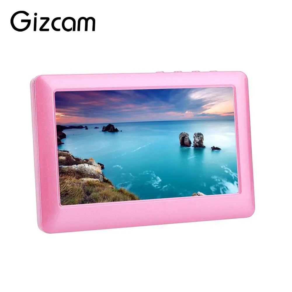 Gizcam Портативный 8 Гб 4 3 дюймов сенсорный HD ЖК экран MP4 MP3 MP5 медиаплеер Видео FM Радио