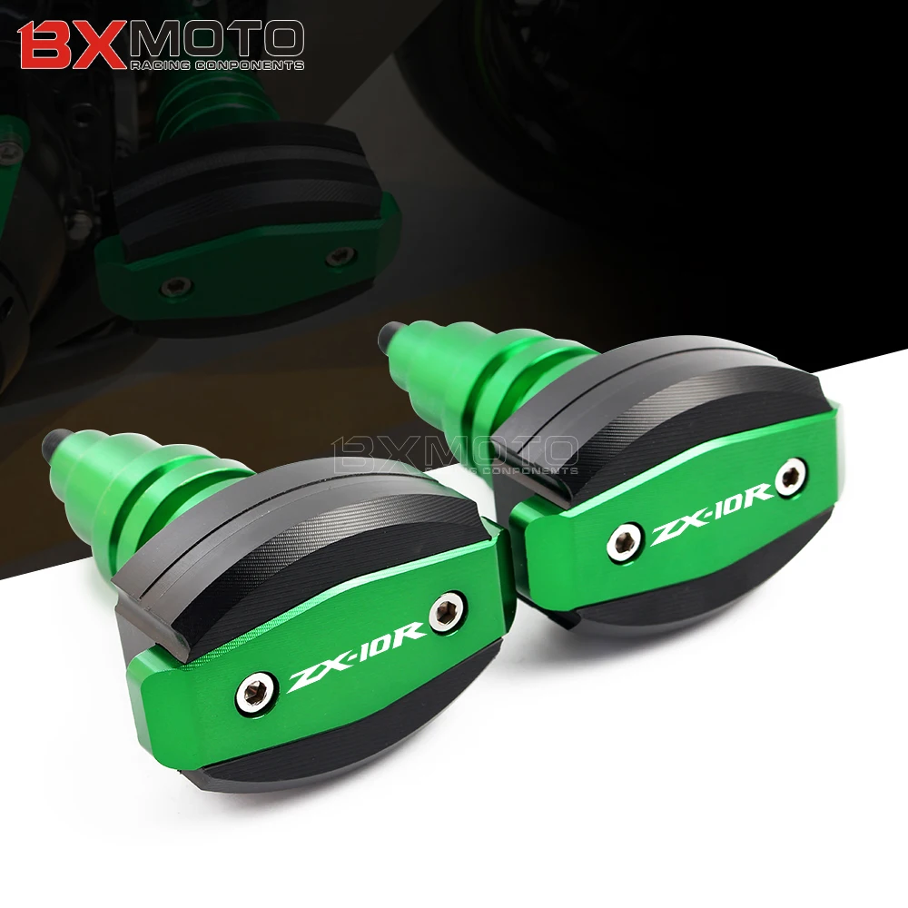 Мотоцикл с ЧПУ рамки ползунки ночлега падение протектор для Kawasaki ZX 10R 2010 2016 защиты