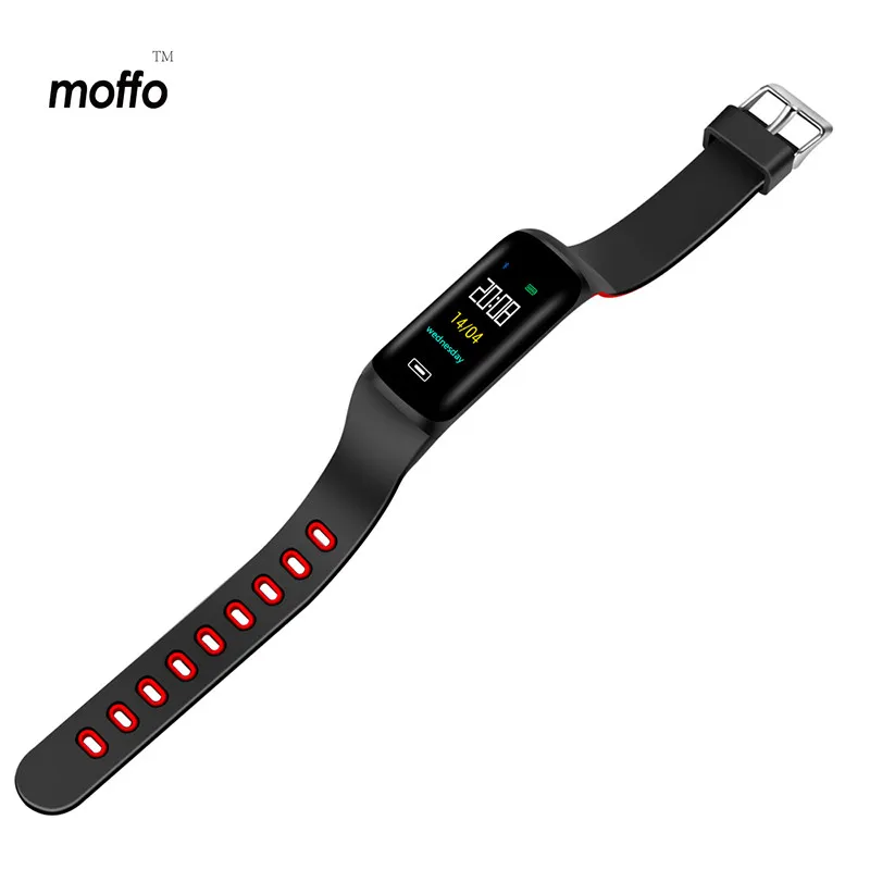 Moffo Smart Bracelt Многофункциональный Упражнение сердечный ритм фотографии шаг