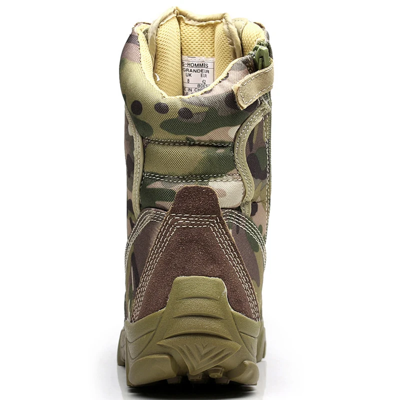 Высокие ботильоны Американский Стиль холст круглый носок на шнуровке Для мужчин