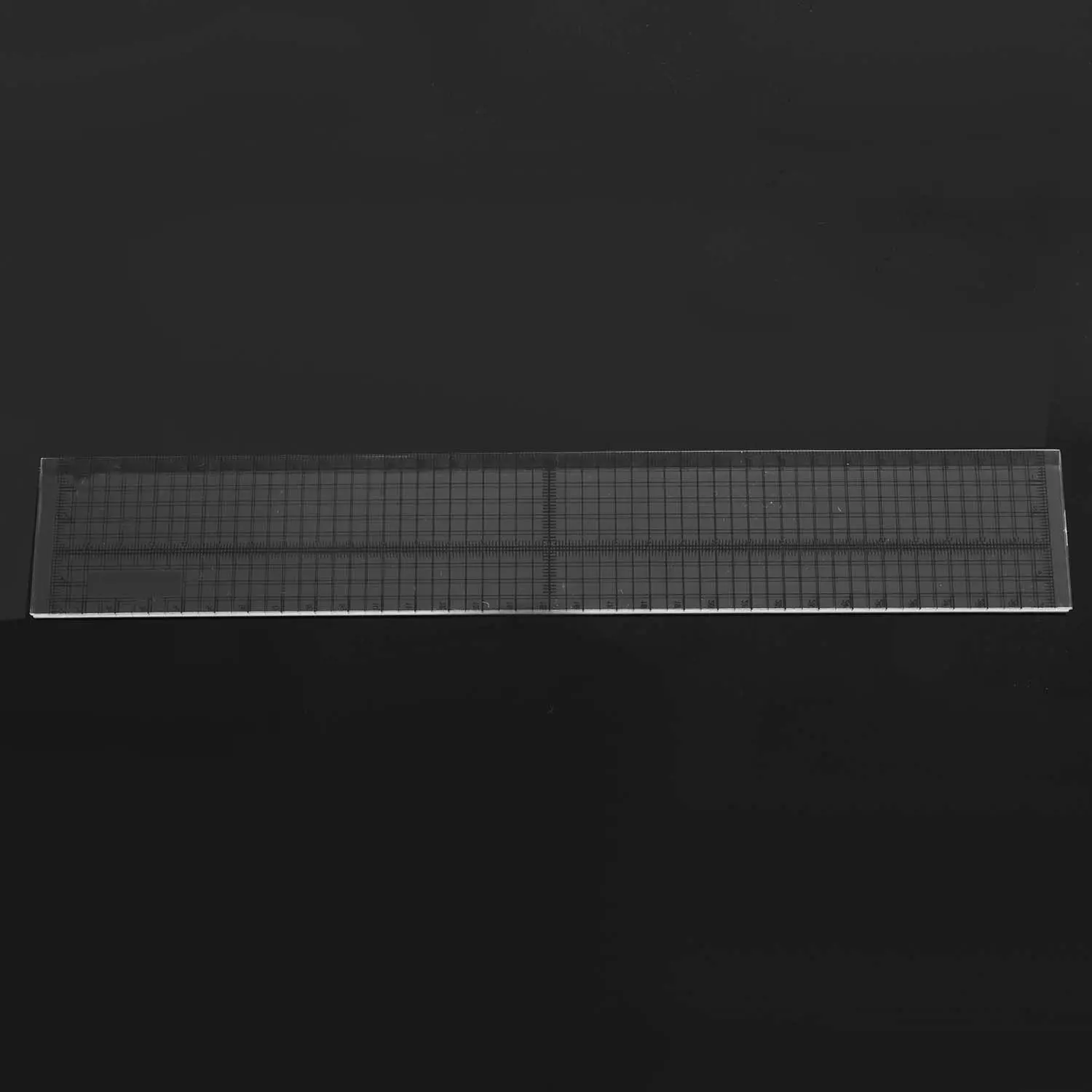 

New 30cm DIY Sewing Patchwork Foot Aligned Ruler Quilting Grid Cutting Tailor Craft