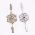 1 шт Ретро металлическая пряжка свитер кардиган зажим Брошь Модные металлические кнопки для одежды украшения крючки для одежды