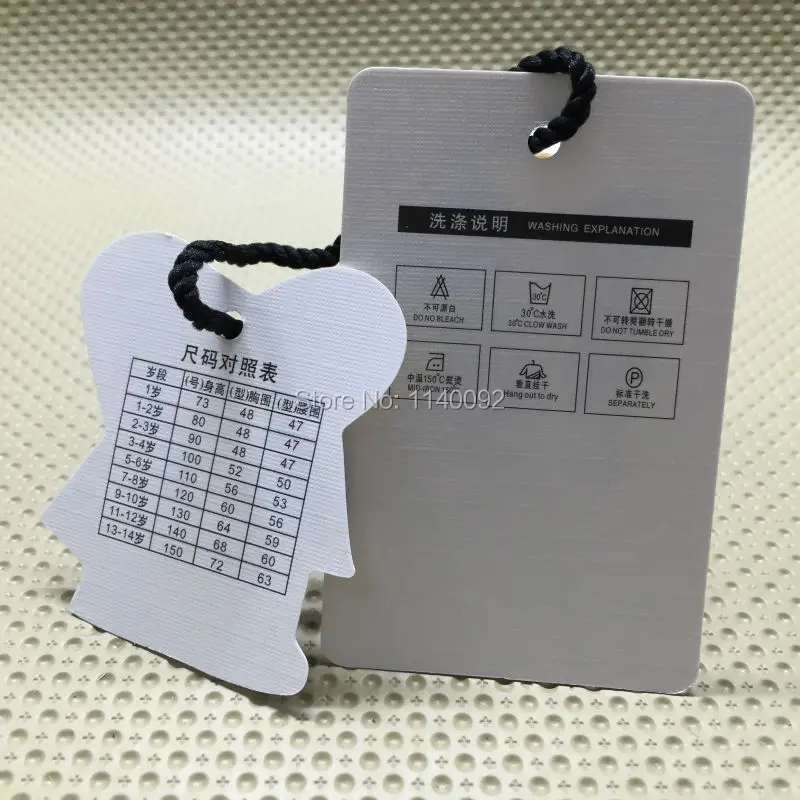 Пользовательские текстурированные качели бирки/милые формы резки картон/печать