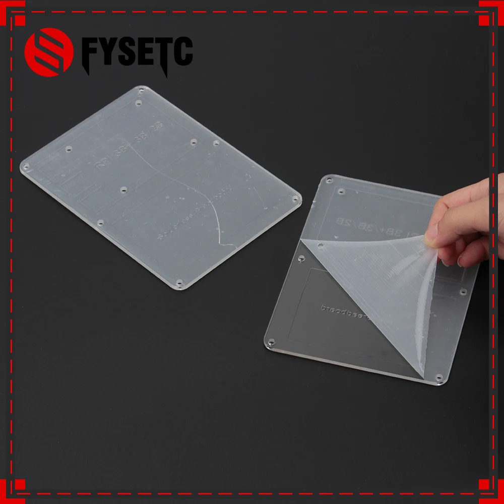 Двухслойная акриловая Монтажная пластина для Raspberry Pi чехол сделай сам прототип