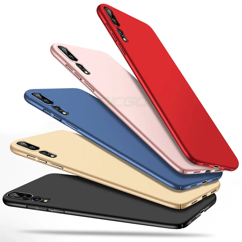 OICGOO Роскошные Матовый тонкий чехол для телефона huawei P20 P10 Lite Pro плюс Жесткий PC
