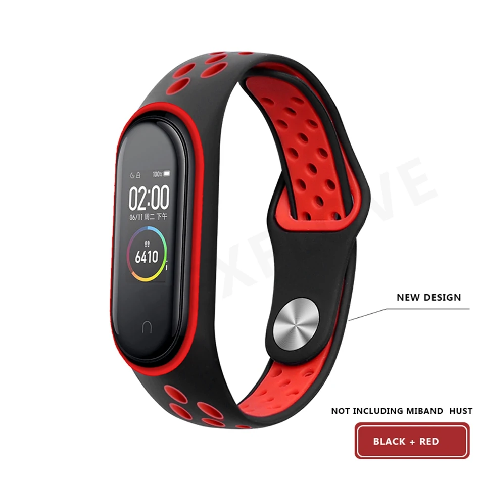 Прозрачный ремешок для Mi Band 4 3 Xiaomi силиконовый браслет Miband аксессуары NFC смарт