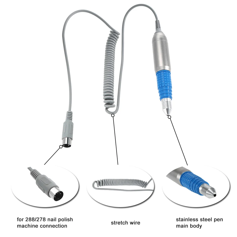 Электрическая ручка для маникюра 30000 об/мин ногтей можно использовать в модели