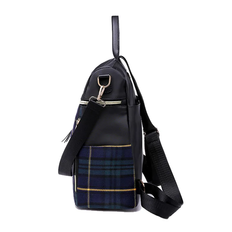 Новый кожаный рюкзак для ноутбука мужские противоугонные дорожные сумки