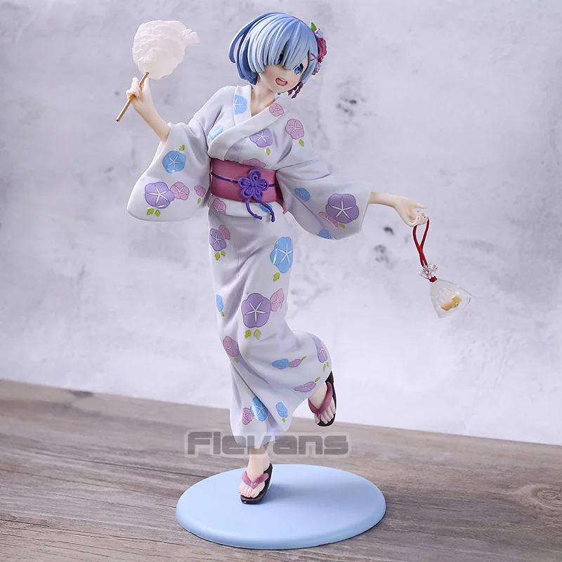 Re: начало жизни в другом мире от Zero Rem Yukata Ver. ПВХ фигурка аниме девушка Коллекция Модель игрушка кукла