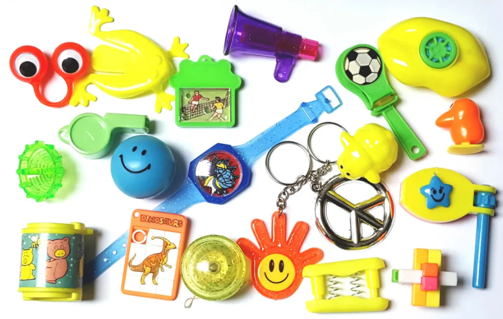 

100 PCS Unisex PARTY LOOT BAG PINATA TOYS FILLERS LUCKY party favors gift PRIZE- novelty birthday party favors gift toy prize