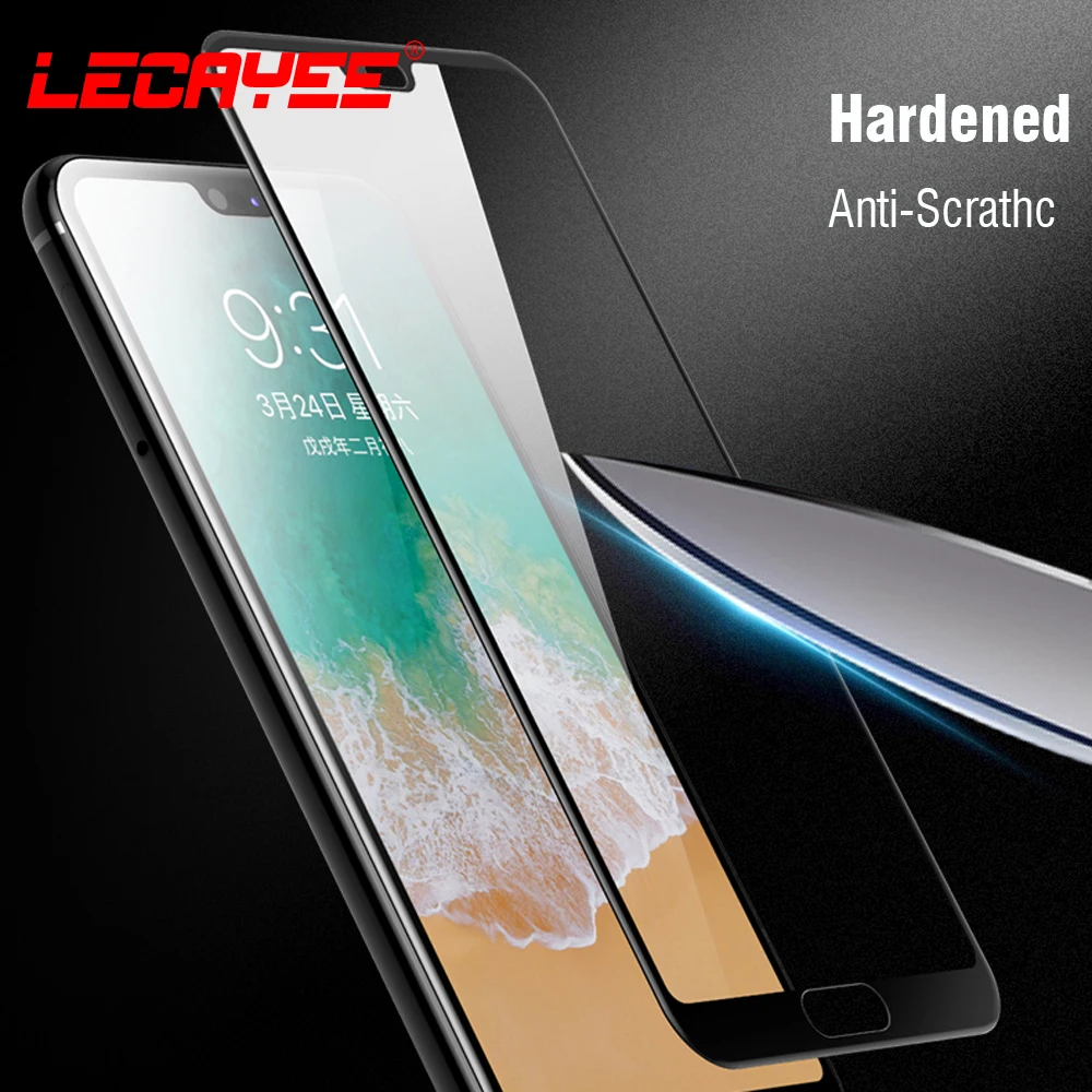 Защита для экрана LECAYEE Huawei P20 lite Полное покрытие закаленное стекло HUAWEI Pro Honor 10 Play
