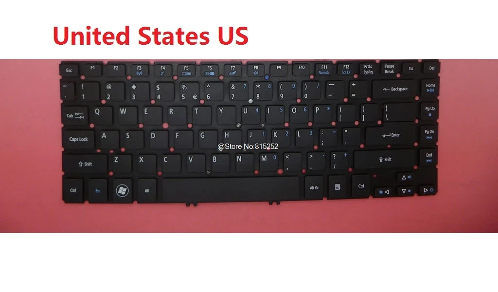 Фонарик с клавиатурой для Acer фонарь разрешением 2 м I1413.015 I1413.01S 60.M1CN1.025|keyboard for