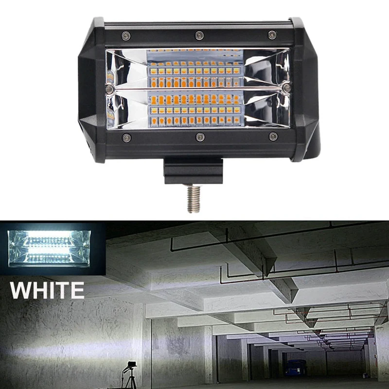 12V Led бар 168W прожектор рабочий светильник противотуманная фара внедорожная Лодка