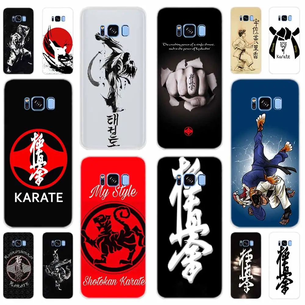 Новый мягкий чехол Kyokushin с символом карате для Samsung Galaxy S7 Edge S8 S9 S10 S11 S20 S21 Plus Lite E