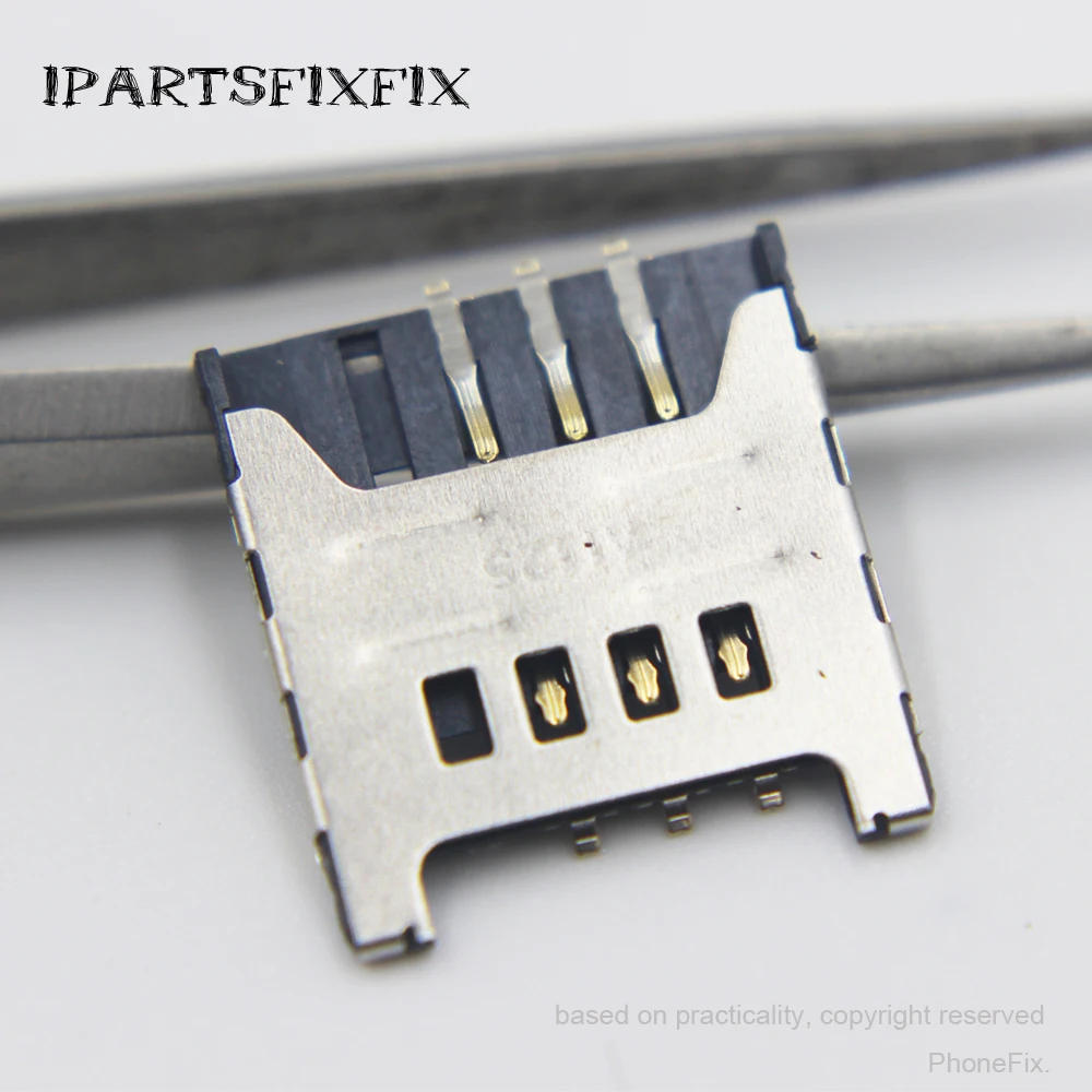 10pcs/lot Good Quality Brand New Sim Card Socket Reader For Samsung i9000 I9003 I8700 S5360 S5570 I9220 N7000 | Мобильные телефоны